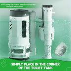 Toilet Bowl Cleaner Tablets, Automatic Toilet Bowl Cleaners, Long-Lasting - Image 3