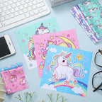 Sinmoe 20 Pcs Microfiber Cleaning Cloth Cute Unicorn Design Microfiber Soft - Image 4