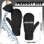 Bencailor 4 Pair Microfiber Dusting Mittens Reusable Women Cleaning Mittens - Image 3