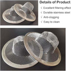 Bathroom Mesh Sink Drain Strainer Screen - Image 3