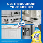 Lysol All Purpose Cleaner Spray, Kitchen & Bathroom Cleaner, Lemon Breeze Scent - Image 7