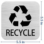 Recycle and Trash Magnets Sticker - Image 2