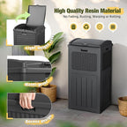 Devoko 33 Gallon Outdoor Trash Can, Hideaway Garbage Bins - Image 2