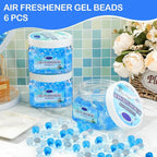 6 Pcs Air Freshener Gel Beads Bulk Odor Eliminator Beads Odor Removing Gel - Image 3