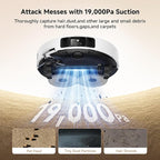 Mova P50 Pro Ultra Robot Vacuum and Mop, 000Pa Suction - Image 3