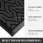 Yimobra Extra Large Door Mat Outside Entrance 60x32, Waterproof Heavy Duty - Image 4