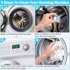 150 Pcs Washing Machine Cleaner Washing Machine Tablets Deep Cleaner Tablets - Image 5