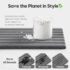 2PCS Water Absorbing Stone Drying Tray Mat - Image 4