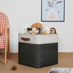 DULLEMELO Storage Baskets, 13 Inch Cube Storage Bins - Image 6