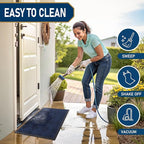 Smiry Front Door Mat Outside Entrance, Heavy Duty Outdoor Indoor Natural Rubber - Image 6