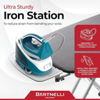 Bartnelli Extra Wide Pro Ironing Board 19x48 Ironing Surface - Image 5