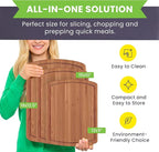 Bamboo Wooden Cutting Board Set of 3 - Image 2