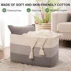 OIAHOMY Rectangle Woven Storage Basket - Image 2