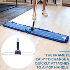 Kleen Handler 48 Inch Commercial Dust Mop Frame - Image 5
