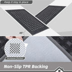 BEQHAUSE Waffle Door Mats Indoor 20"x32", Dog Mat - Image 5