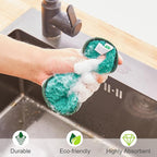 Multipurpose Sponges Kitchen, 6 Pack Reusable Non-Scratch Scrub Sponge - Image 4