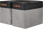 DULLEMELO Extra Large Storage Baskets, Fabric Storage Bins by DULLEMELO