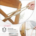 6 Pack Magnetic Curtain Tiebacks Rope Modern Handmade Curtain Tie Backs - Image 4