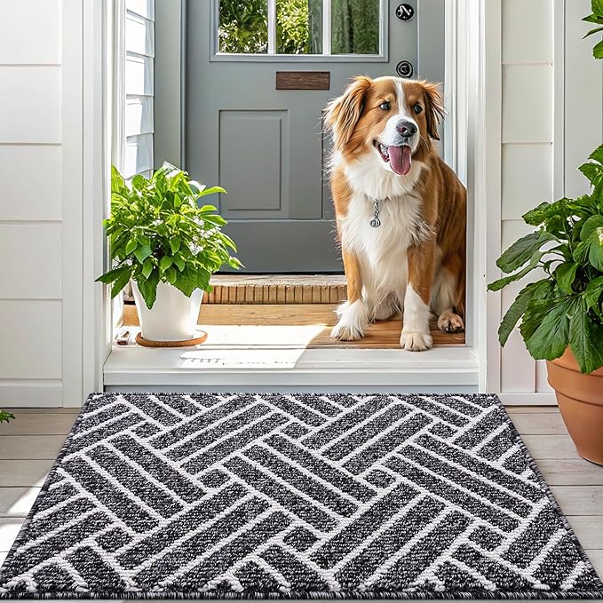 OLANLY Indoor Door Mat, 36x24 Inch, Dirt Resistant and Absorbent, Non-Slip - Image 6