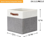 DULLEMELO Storage Cubes 12 inch, Collapsible Sturdy Cube Storage Bins - Image 4