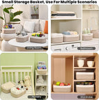 Small Baskets for Organizing, Decorative Storage Baskets for Shelves, Storage - Image 5