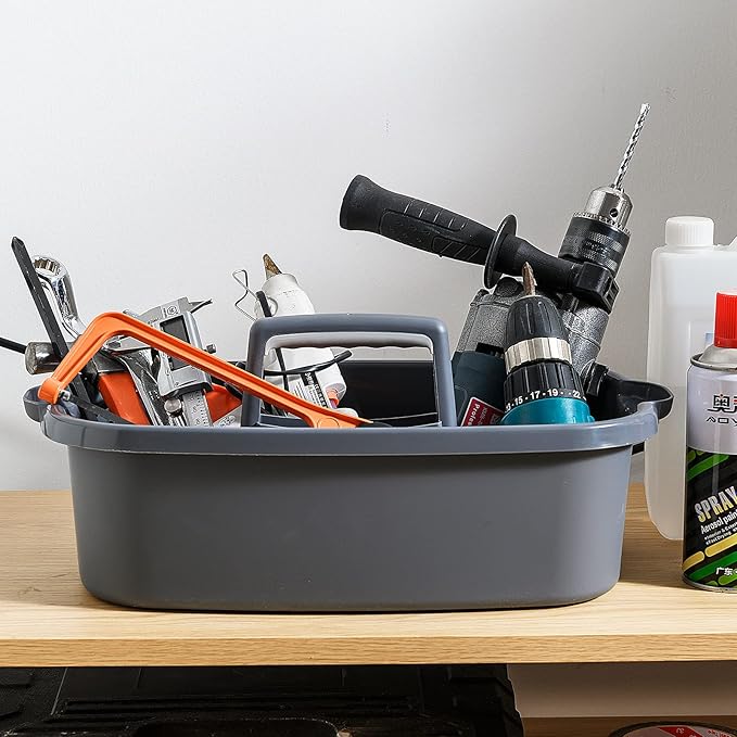 Multi-Purpose Plastic Cleaning Caddy - Image 5