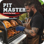 KITCHEN PERFECTION XL Silicone Smoker Oven Gloves-Extreme Heat Resistant BBQ - Image 3