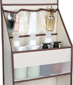 Univivi 6-Shelf Over Door Hanging Organizer Fabric Baby Door Storage - Image 2