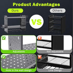 Wall Mount for EGO-Compatible Tools – 3-Layer Adjustable Garage Organizer - Image 4