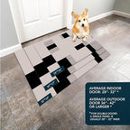 Ultra Thin Door Mat Indoor Entrance, 1/10 in Thin Door Mats - Image 7
