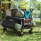 300L Collapsible Wagons Cart - Image 6