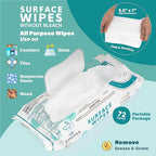 1 Pack Surface Cleaning Wipes Bleach Free, All-Purpose Cleaner - Image 6