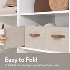 StorageWorks Storage Baskets for Shelves, Foldable Fabric Closet Storage Bins - Image 3
