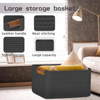 Large Collapsible Laundry Basket, Clothes Hamper - Image 3