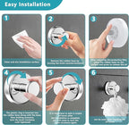 Suction Cup Hooks for Shower, Removable No Drill Towel Hooks, Upgraded 15 lbs - Image 7