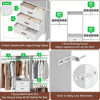 Armocity 5FT Small Closet System - Image 5