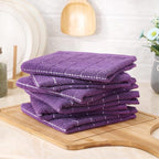 Homaxy 100% Cotton Terry Kitchen Towels, Checkered Designed, Soft and Super - Image 8