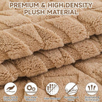 OTOB All Season Couch Cover for Dogs Washable, Non Slip Fuzzy Plush Pet Couch - Image 3