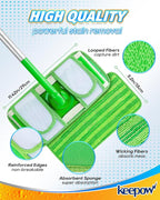 Keepow Reusable Mop Pads Refills Compatible - Image 2