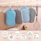 Boao 10 Pieces Multipurpose Kitchen Scrub Sponges, Non-Scratch Microfiber Scrub - Image 4