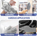 Microfiber Gloves Reusable Microfiber Dusting Gloves Washable Plant Gloves - Image 5