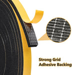 26Feet Weather Stripping Seal for Door Window, High Density Foam Tape, - Image 3