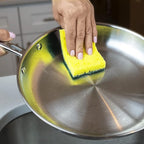 Amazon Basics Cleaning Sponges, Heavy Duty Scrub Sponges - Image 3
