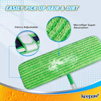 KEEPOW XL Wet Pads Refills for Swiffer XL, Wet Mopping Cloths for Swiffer XL Mop - Image 3