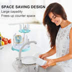 Baby Bottle Drying Rack, Double-Layer Bottle Drying Rack, Hold Up to 16 Baby - Image 3