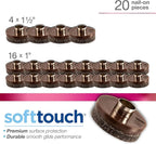Nail-on, Heavy Duty Felt Pads for Wood Furniture and Hard Surfaces Value Pack - Image 4