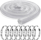 2.5 inches 30 ft PVC Dust Collection Hose by Yaocom