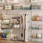 5 Tier Extra Large Closet Hanging Organizer - Image 4