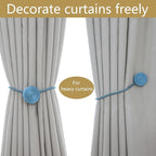 Magnetic Curtain Tiebacks - 12mm Magnetic Tie Backs - Image 5