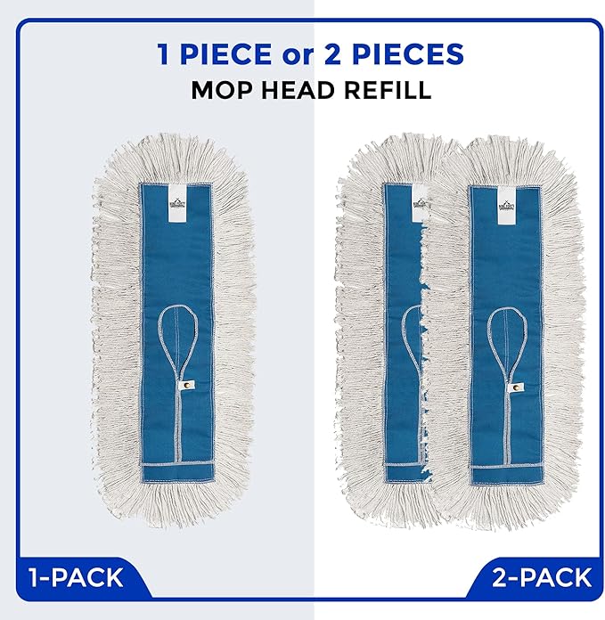 Nine Forty 48" Premium Cotton Dust Mop Kit - Image 7